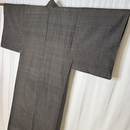 "Shadow Grid" Man's Casual Kimono