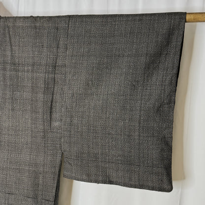 "Shadow Grid" Man's Casual Kimono
