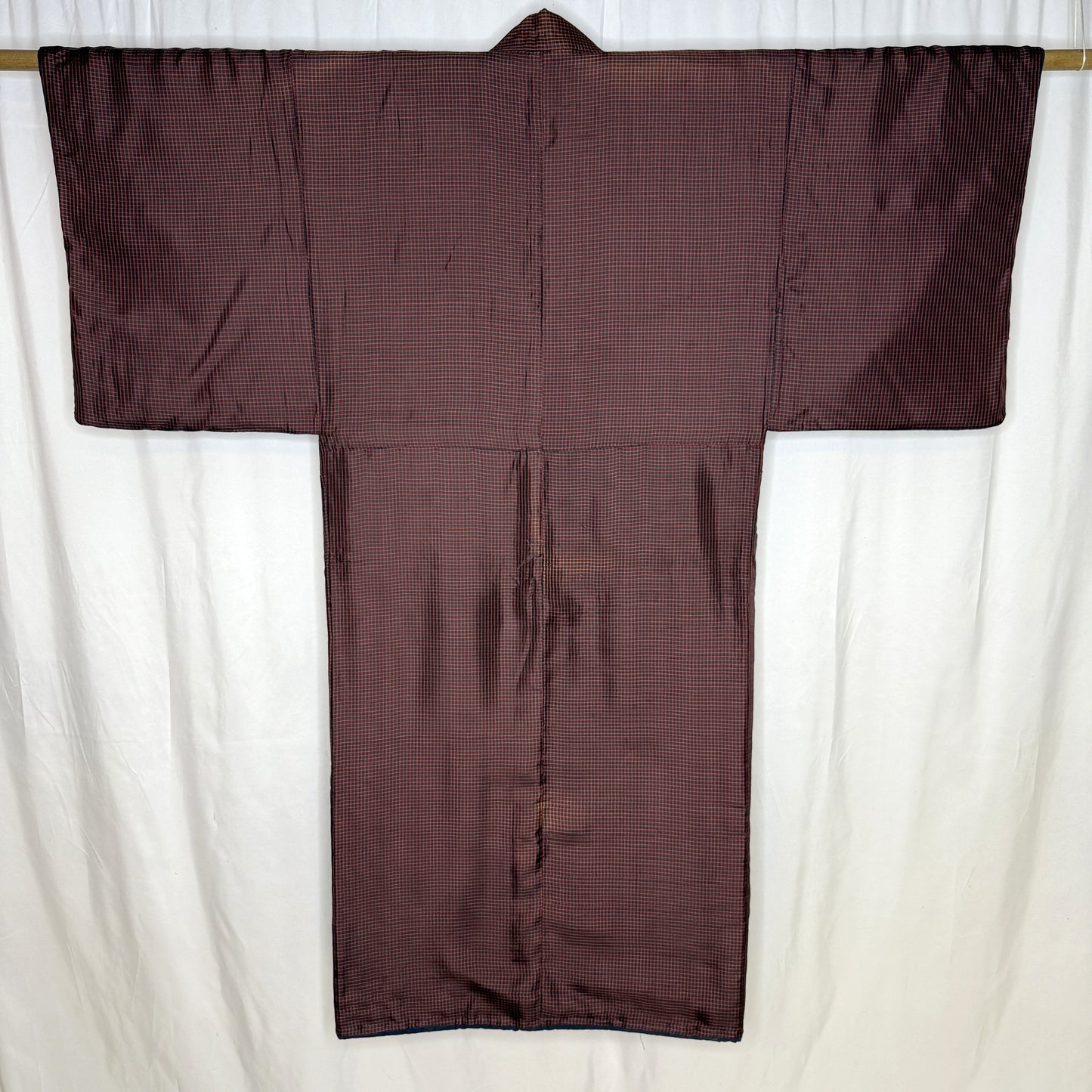 "Checkers" Man's Casual Kimono