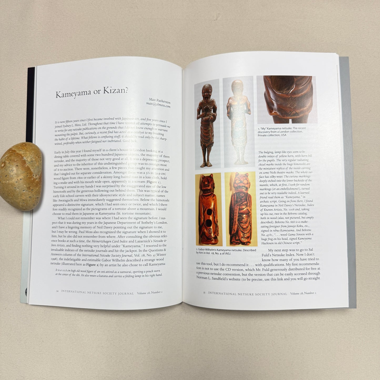 "International Netsuke Society Journal"