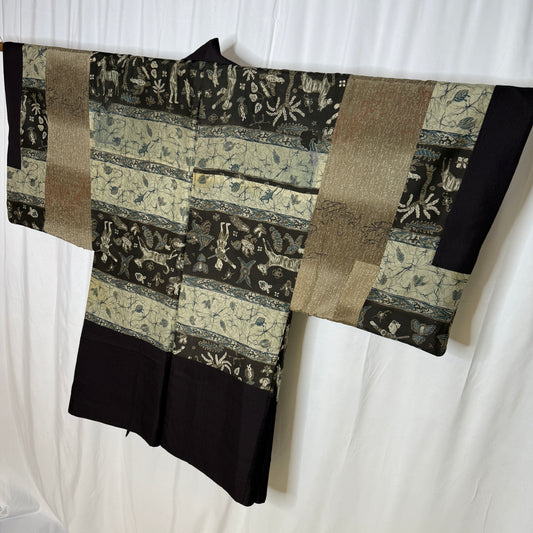 "Folklore Garden" Vintage Man's Haori