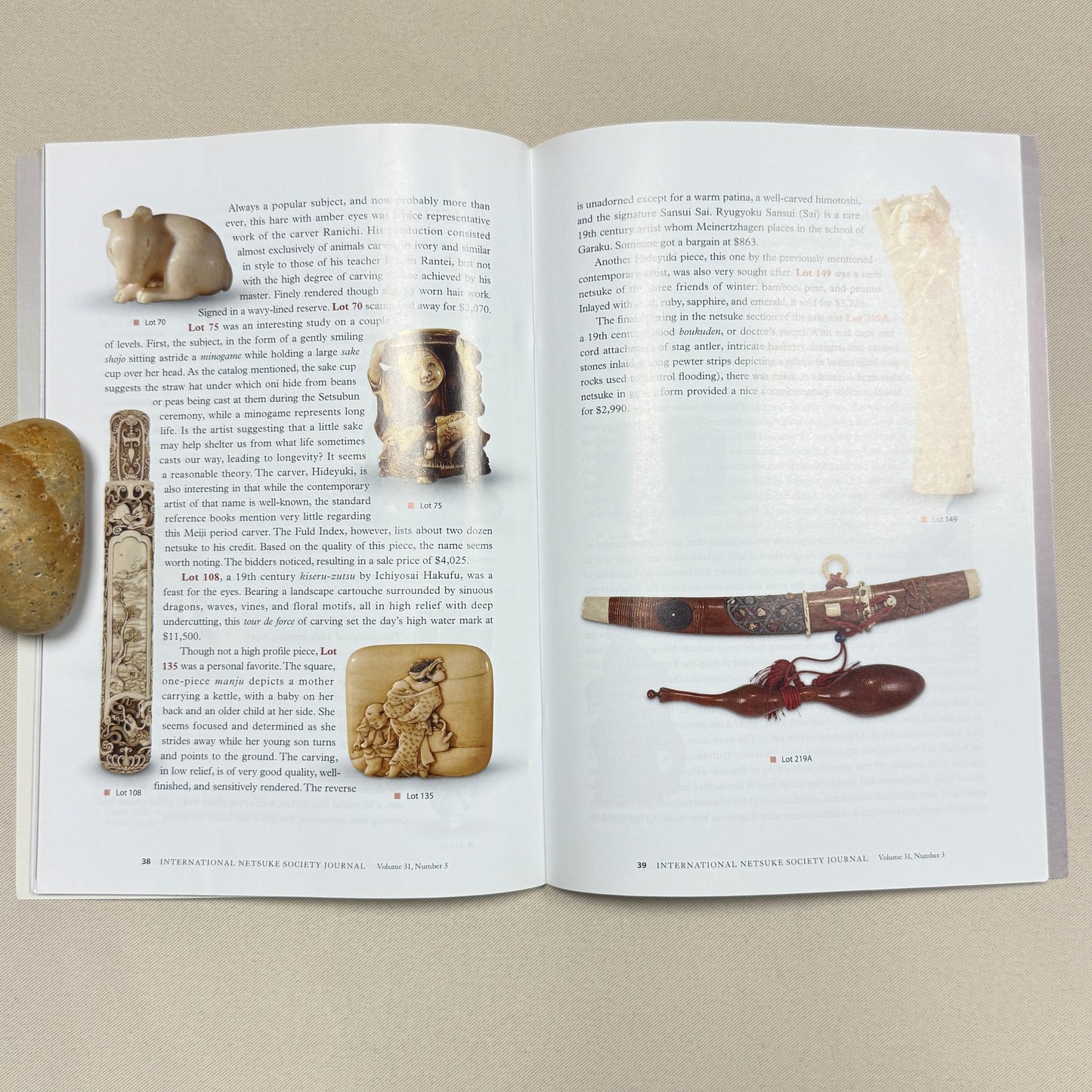 "International Netsuke Society Journal"