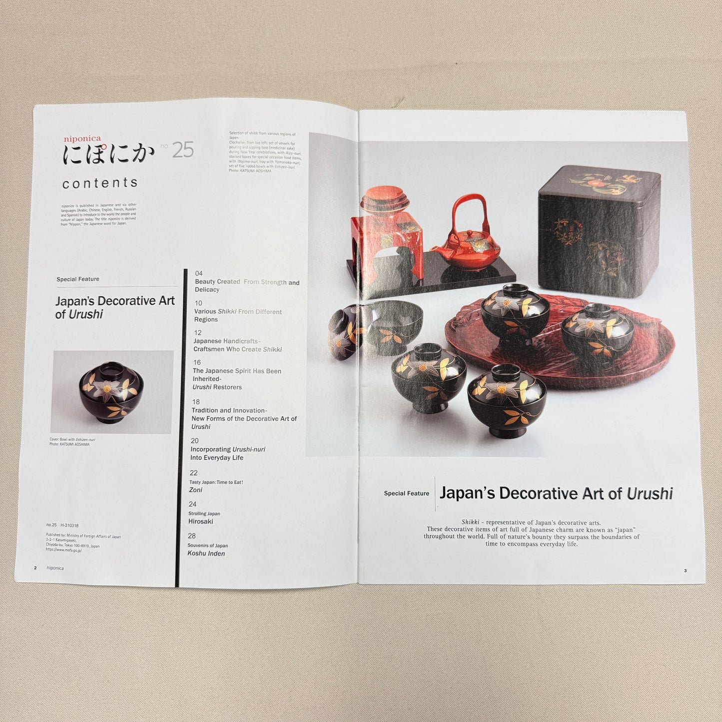 "Niponica" Magazine Set of Three