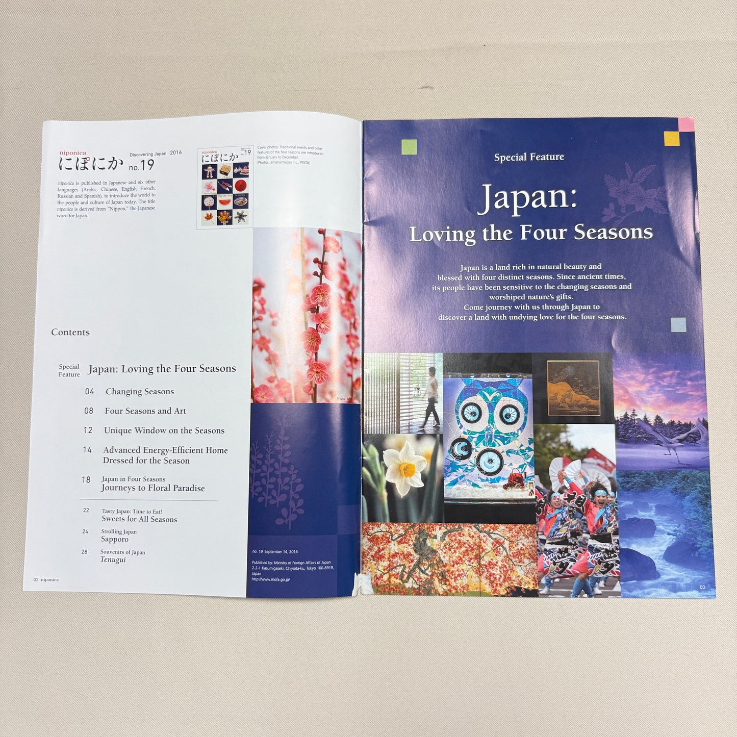 "Niponica" Magazine Set of Three