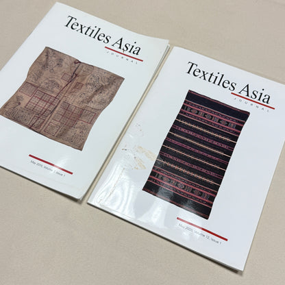"Textiles Asia" Journal Set of Two