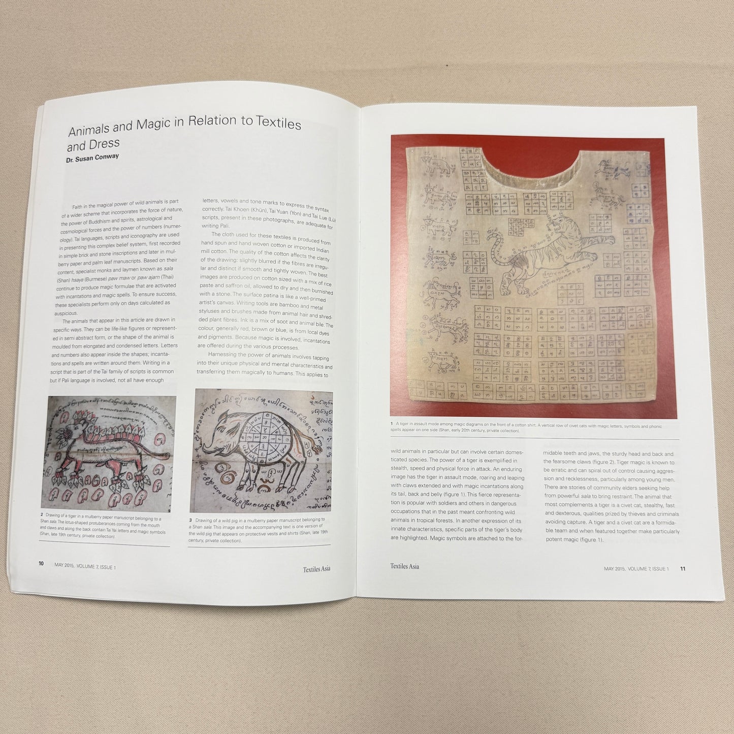 "Textiles Asia" Journal Set of Two