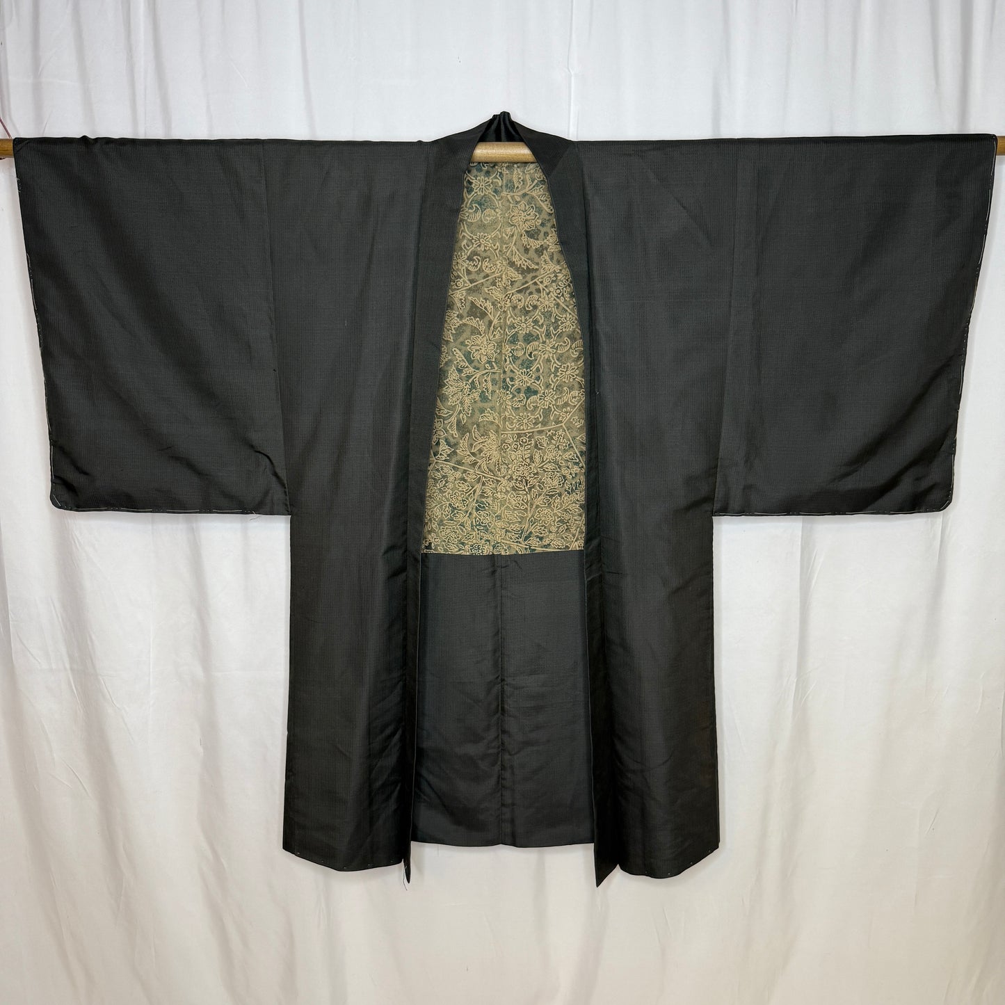 "Floral Mosaic" Vintage Man's Haori