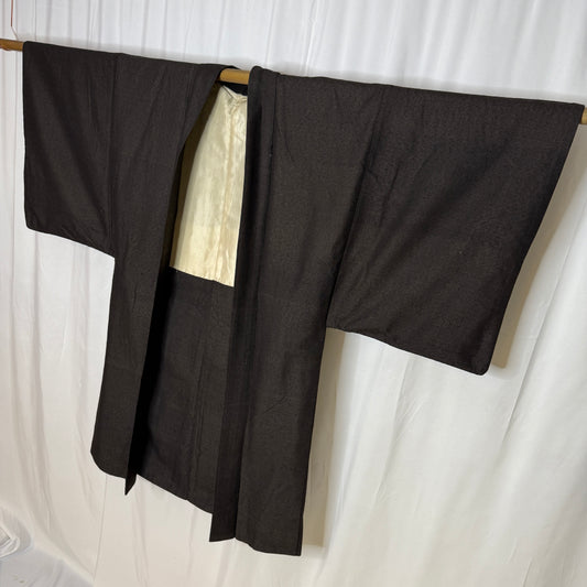 "Nubby Brown" Vintage Man's Haori
