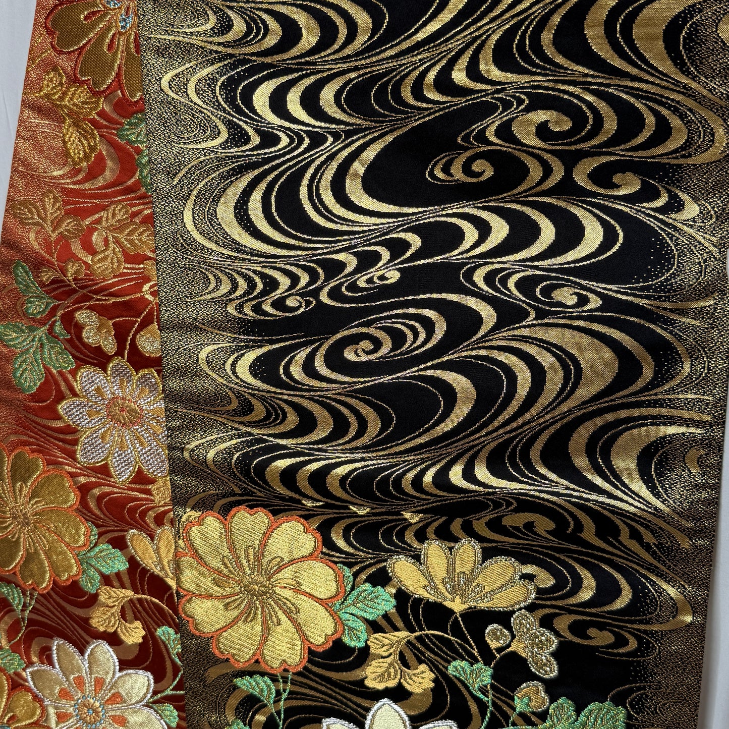 "Gilded Garden" Fukuro Obi