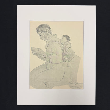 "Kobe Commuter" - Vintage Matted Print