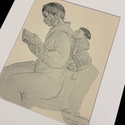 "Kobe Commuter" - Vintage Matted Print