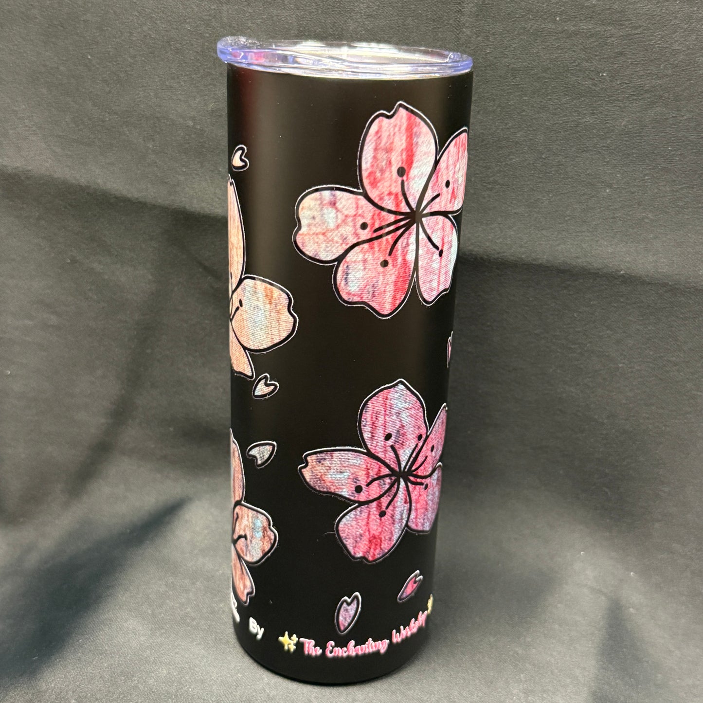 "Sakura at Night" Japanique Insulated Tumbler