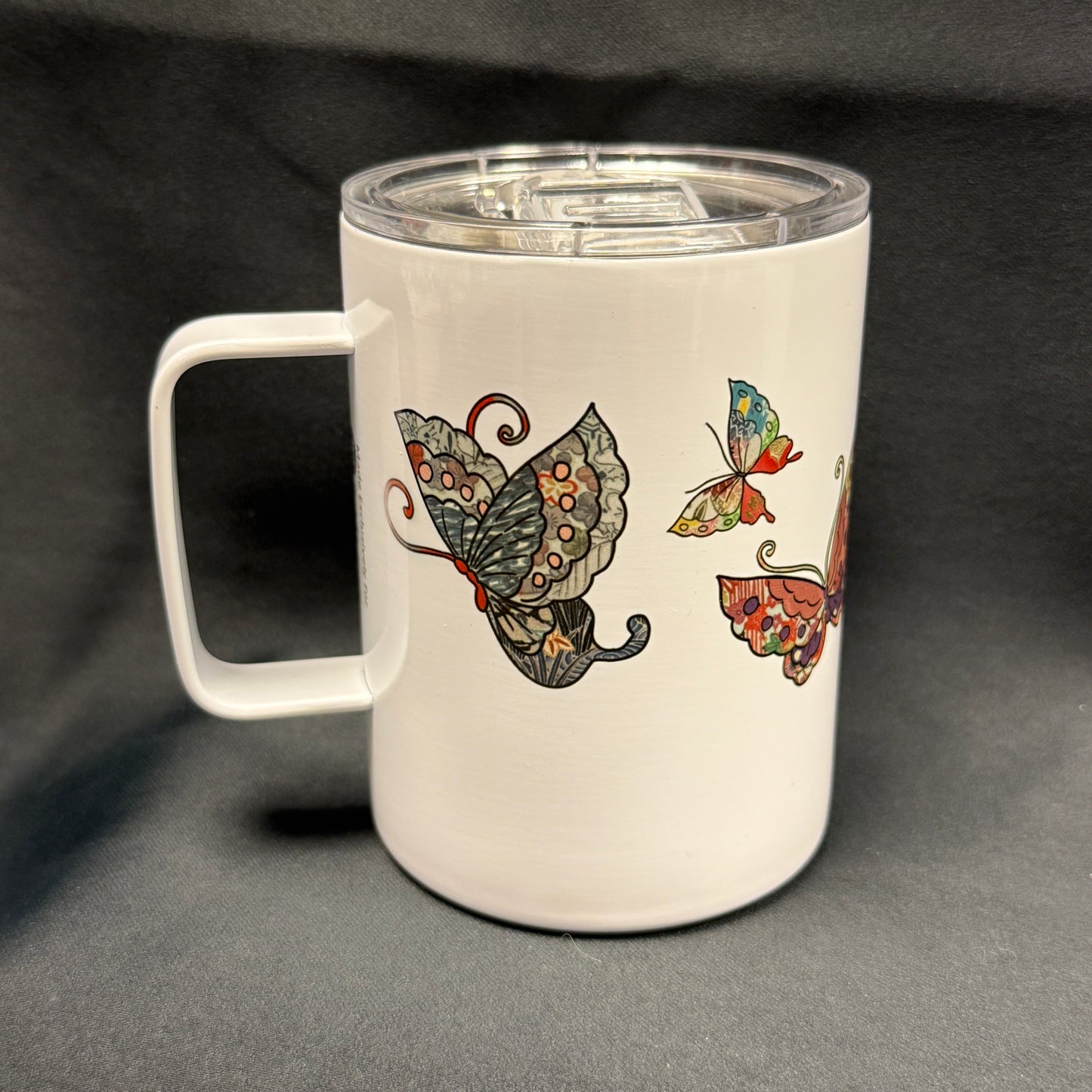 "Butterflies" Japanique Insulated Mug