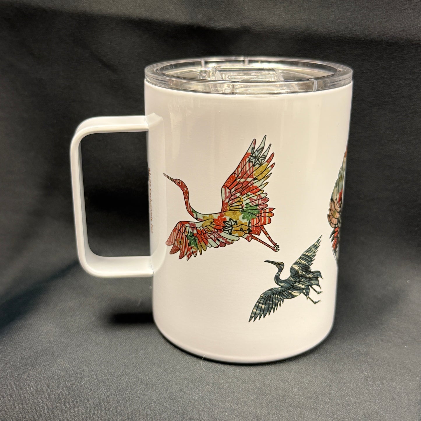 "Cranes" Japanique Insulated Mug