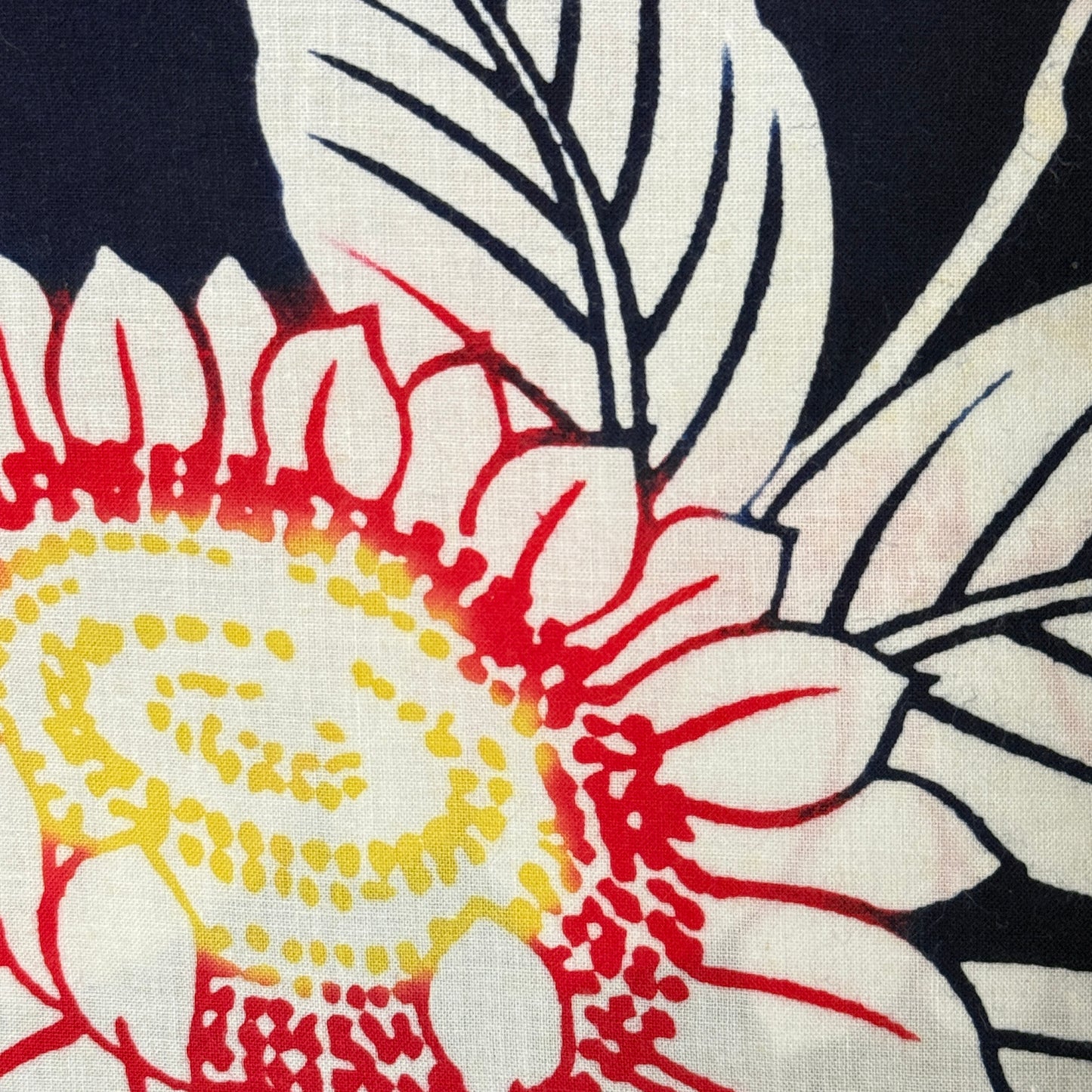 "Summer Blooms" Vintage Japanese Yukata