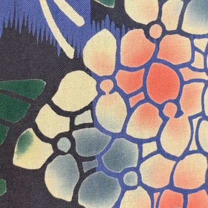 "Summer Hydrangea" Vintage Japanese Yukata