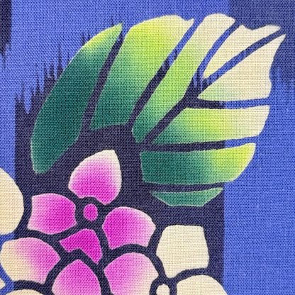 "Summer Hydrangea" Vintage Japanese Yukata
