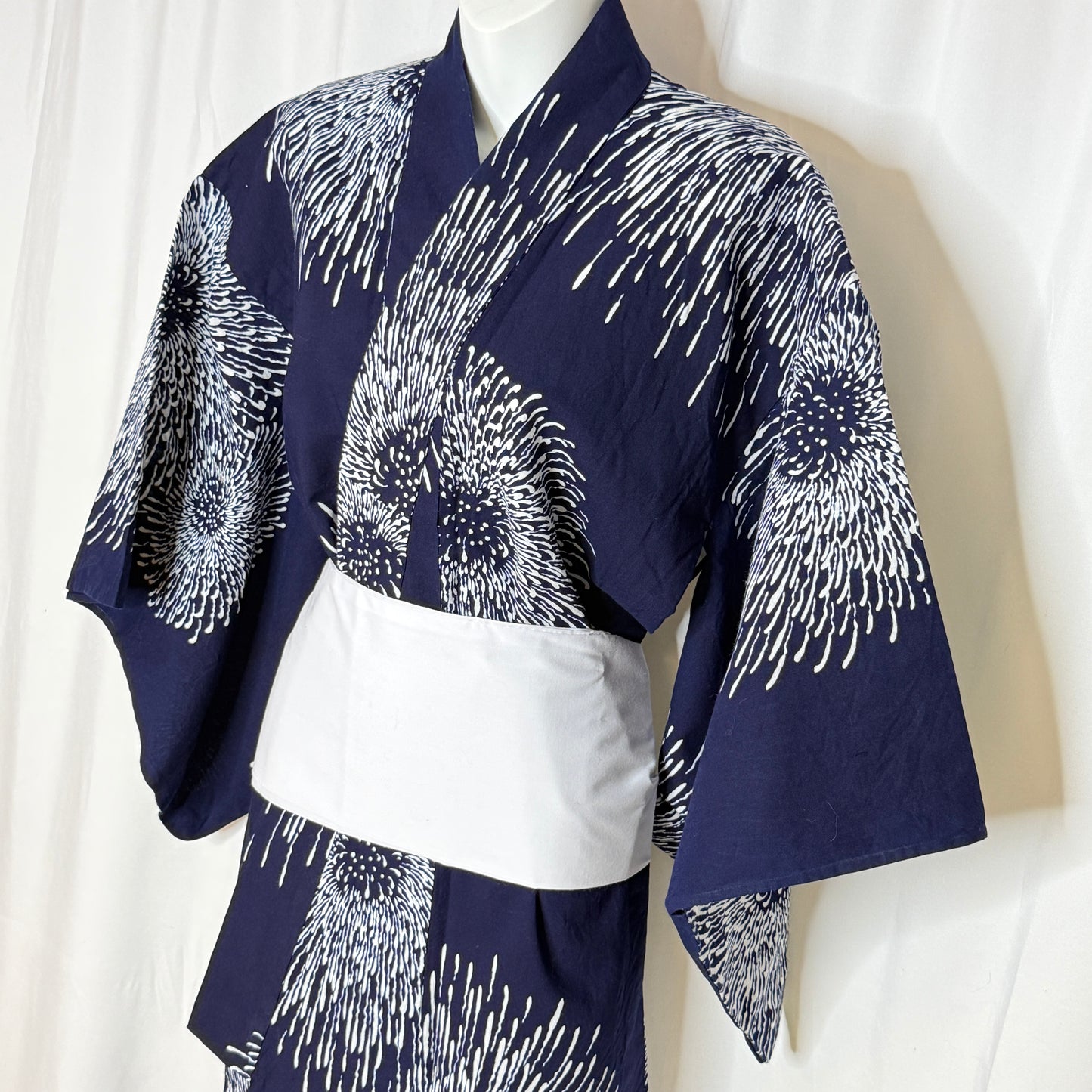 "Summer Sparks" Vintage Japanese Yukata