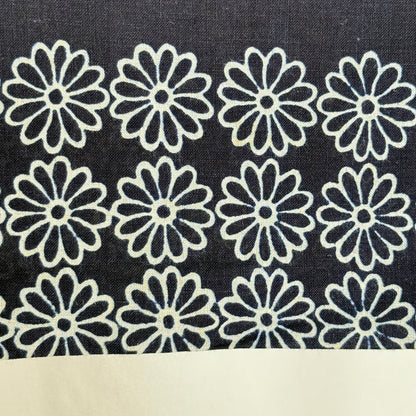 "Indigo Petals" Vintage Japanese Yukata