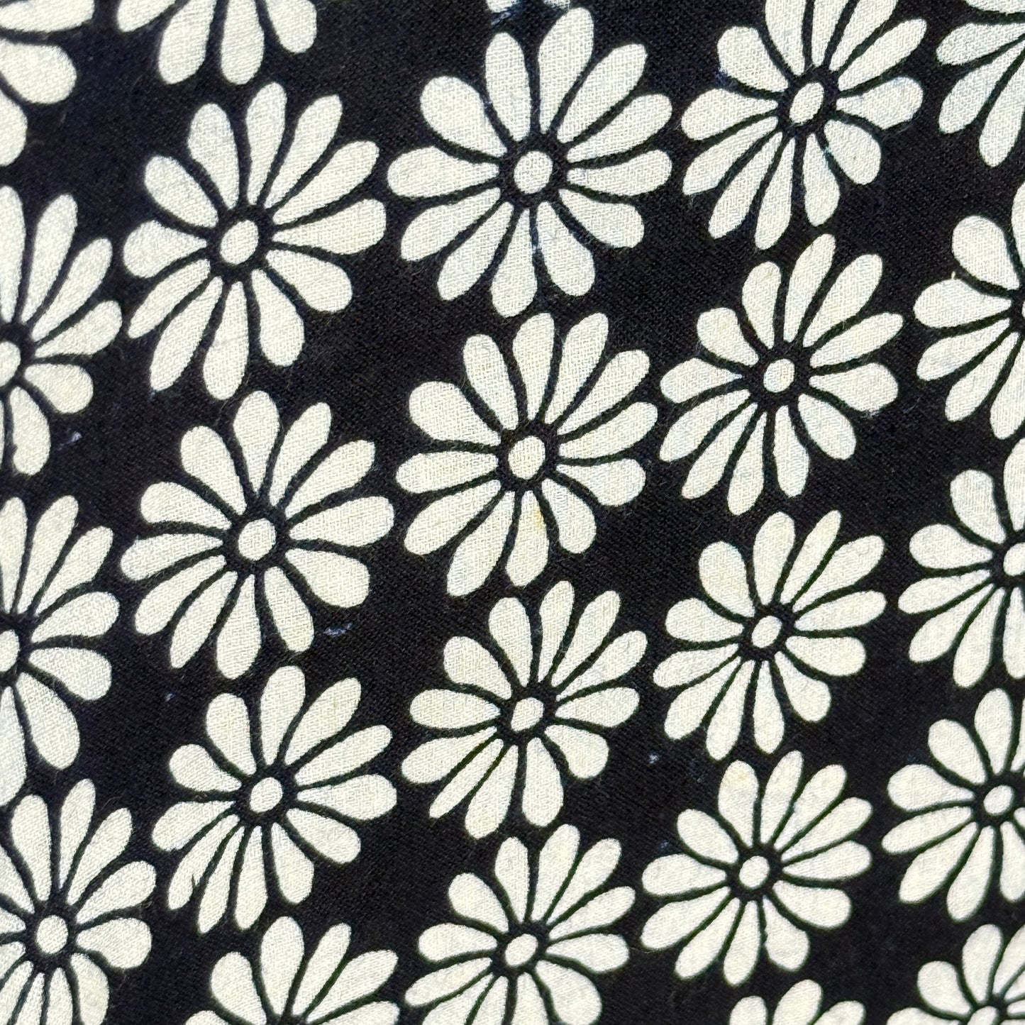 "Indigo Petals" Vintage Japanese Yukata