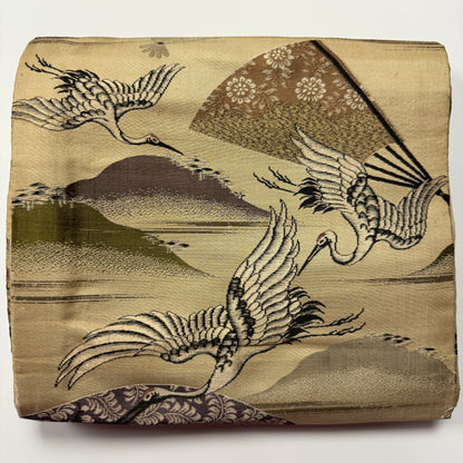"Cranes and Fans" Maru Obi