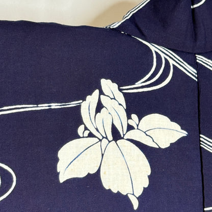 "River Iris" Vintage Japanese Yukata