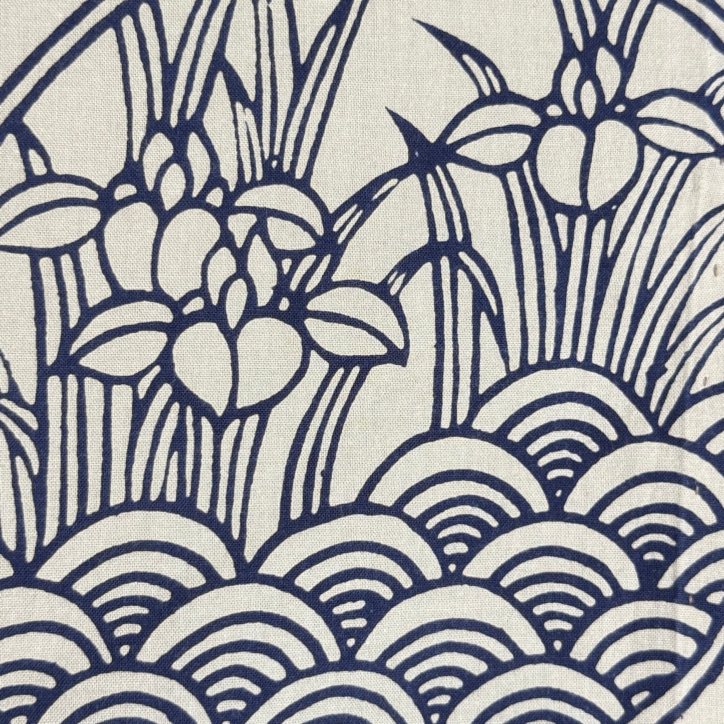 "Patterned Seasons" Vintage Japanese Yukata