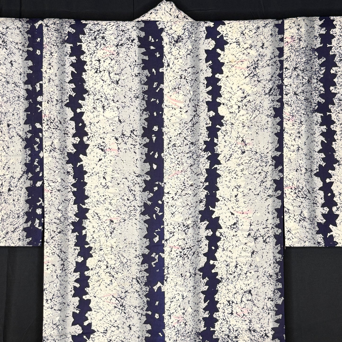 "Maple Cascade" Vintage Japanese Yukata