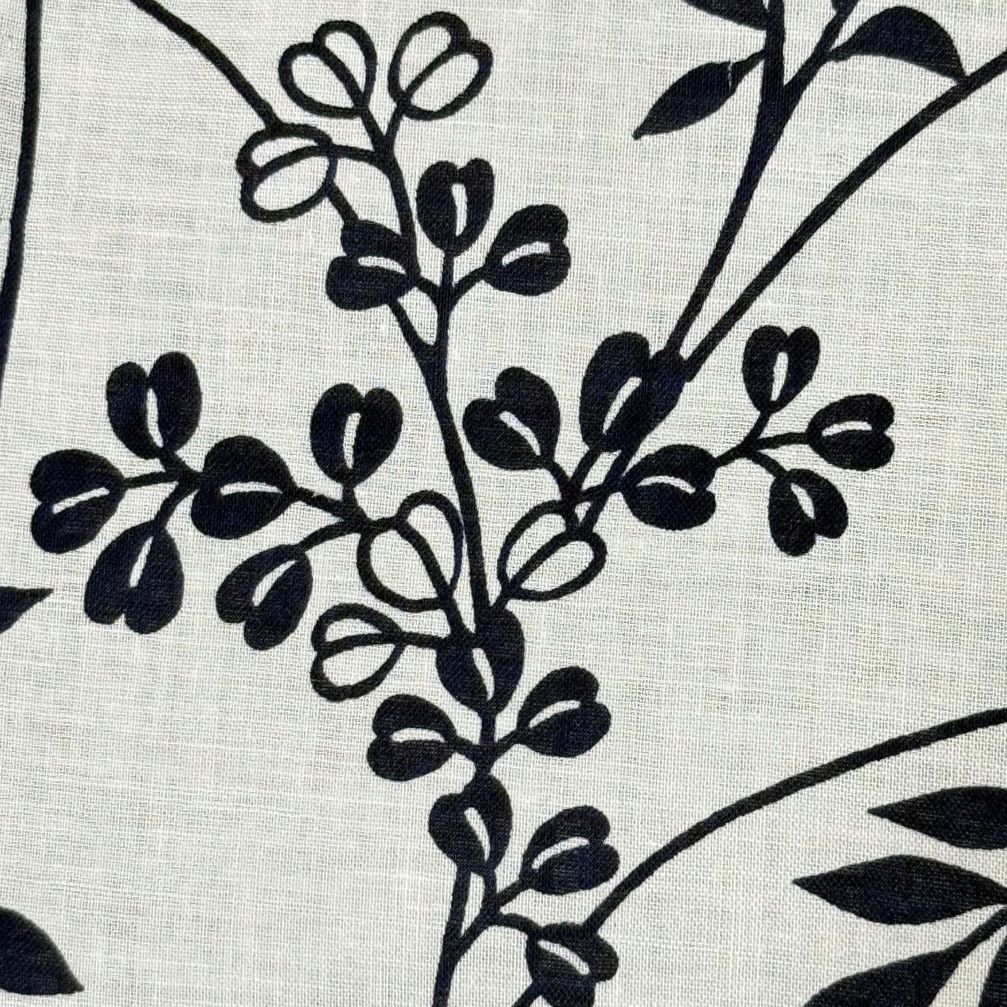 "Graceful Hagi" Vintage Japanese Yukata