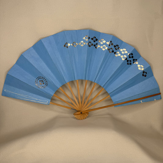 "Sky Petals" Vintage Dance Folding Fan