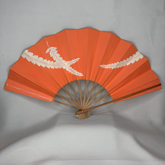 "Autumn Fern" Vintage Dance Folding Fan