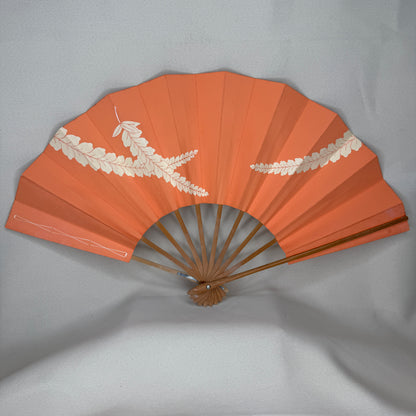 "Autumn Fern" Vintage Dance Folding Fan