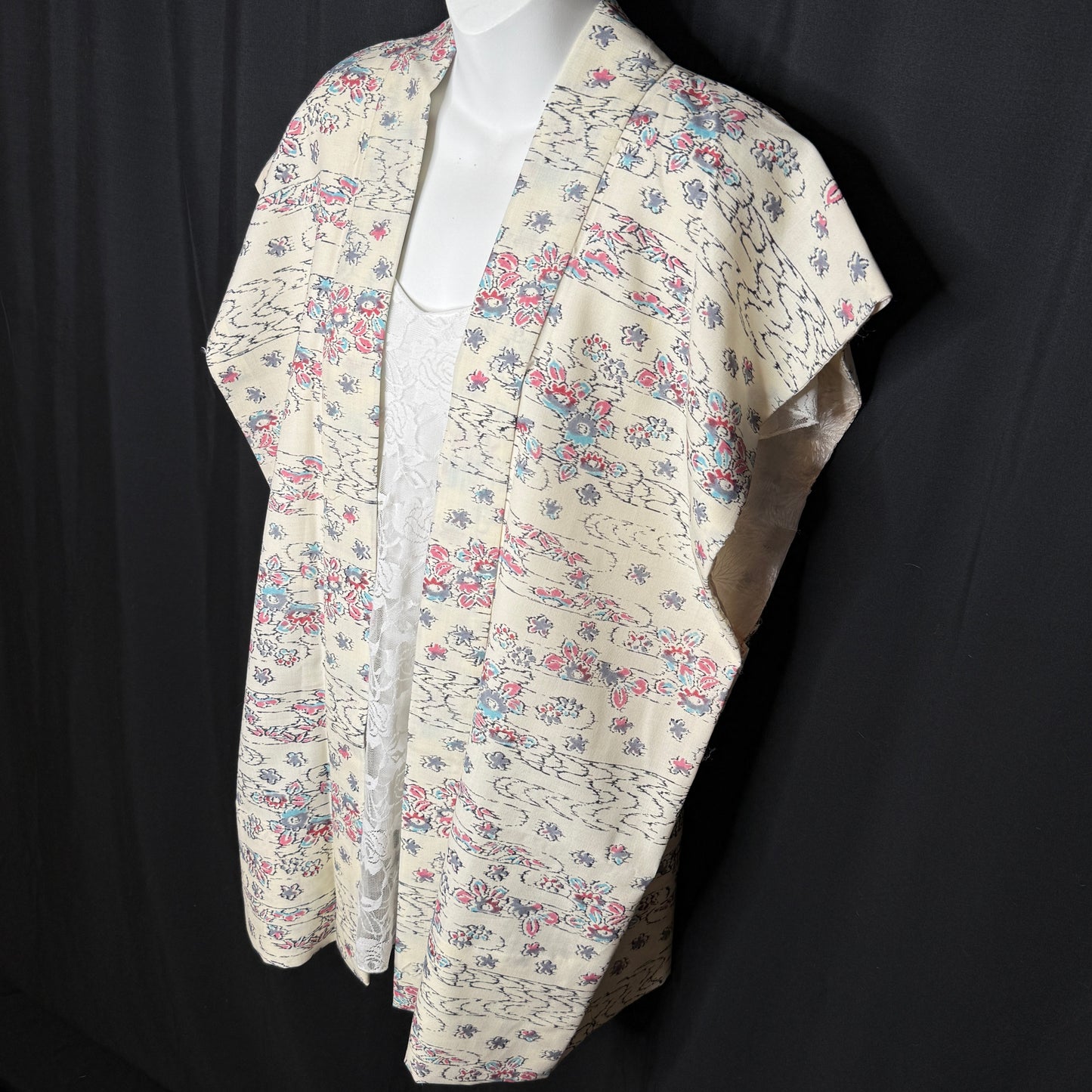 "Brook Blossom" Japanique Tunic Vest