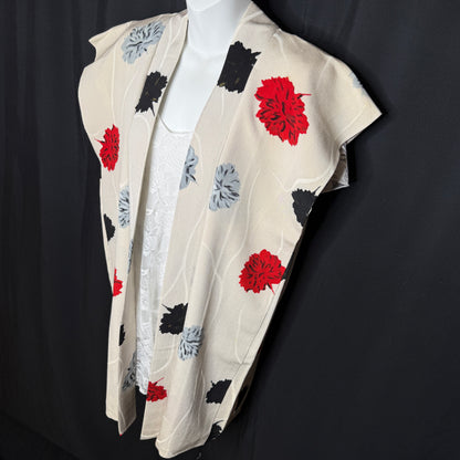 "Floral Sway" Japanique Tunic Vest