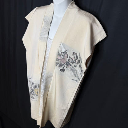 "Moonlit Iris" Japanique Tunic Vest