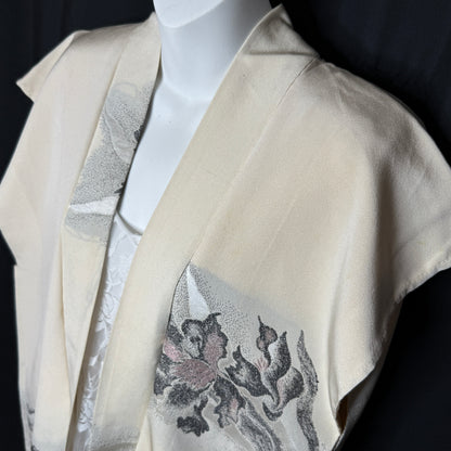 "Moonlit Iris" Japanique Tunic Vest