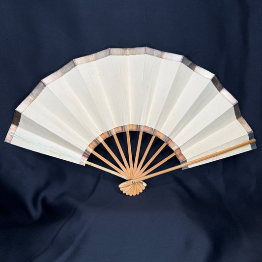 "Quiet Frame" Vintage Dance Folding Fan