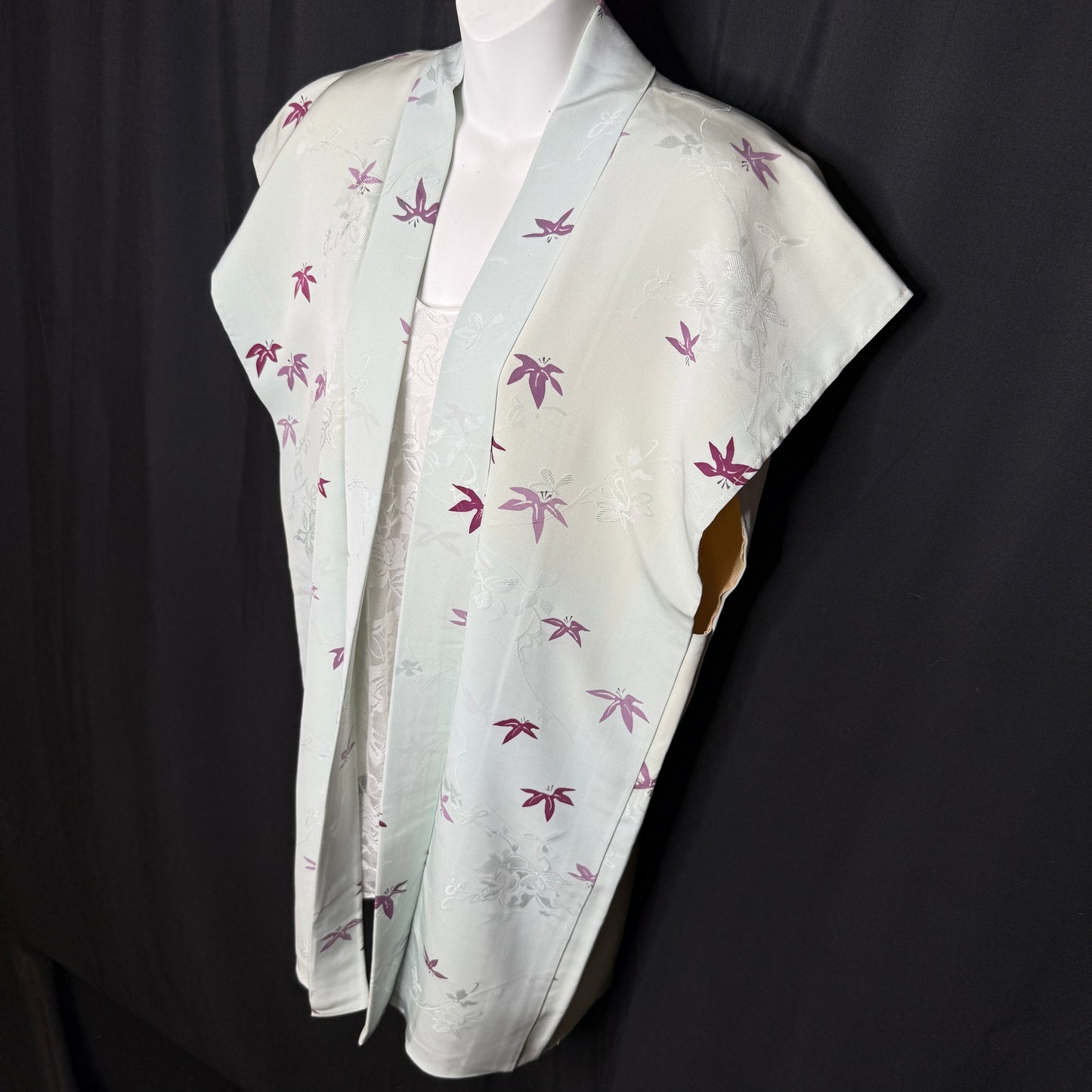 "Misty Blue" Japanique Tunic Vest