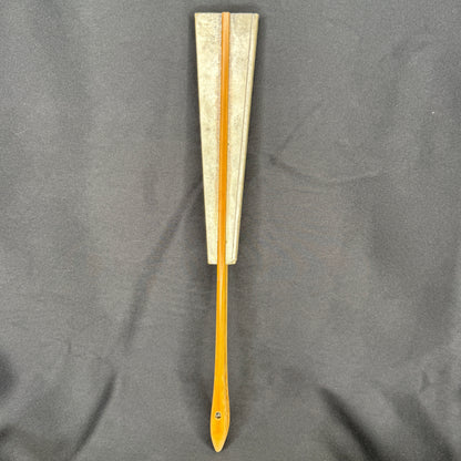 "Silver Veil" Vintage Dance Folding Fan