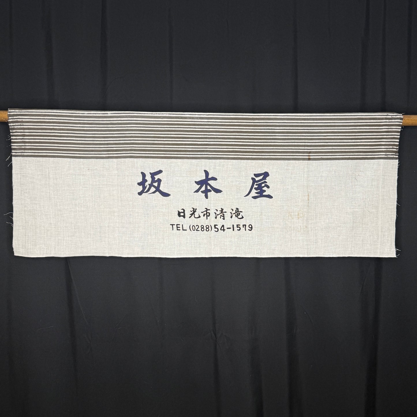 "Nikko City" Vintage Tenugui