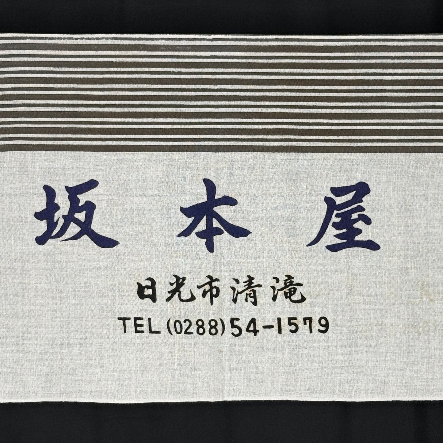 "Nikko City" Vintage Tenugui
