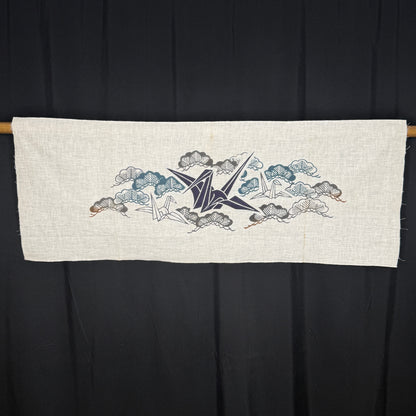 "Folded Wishes" Vintage Tenugui