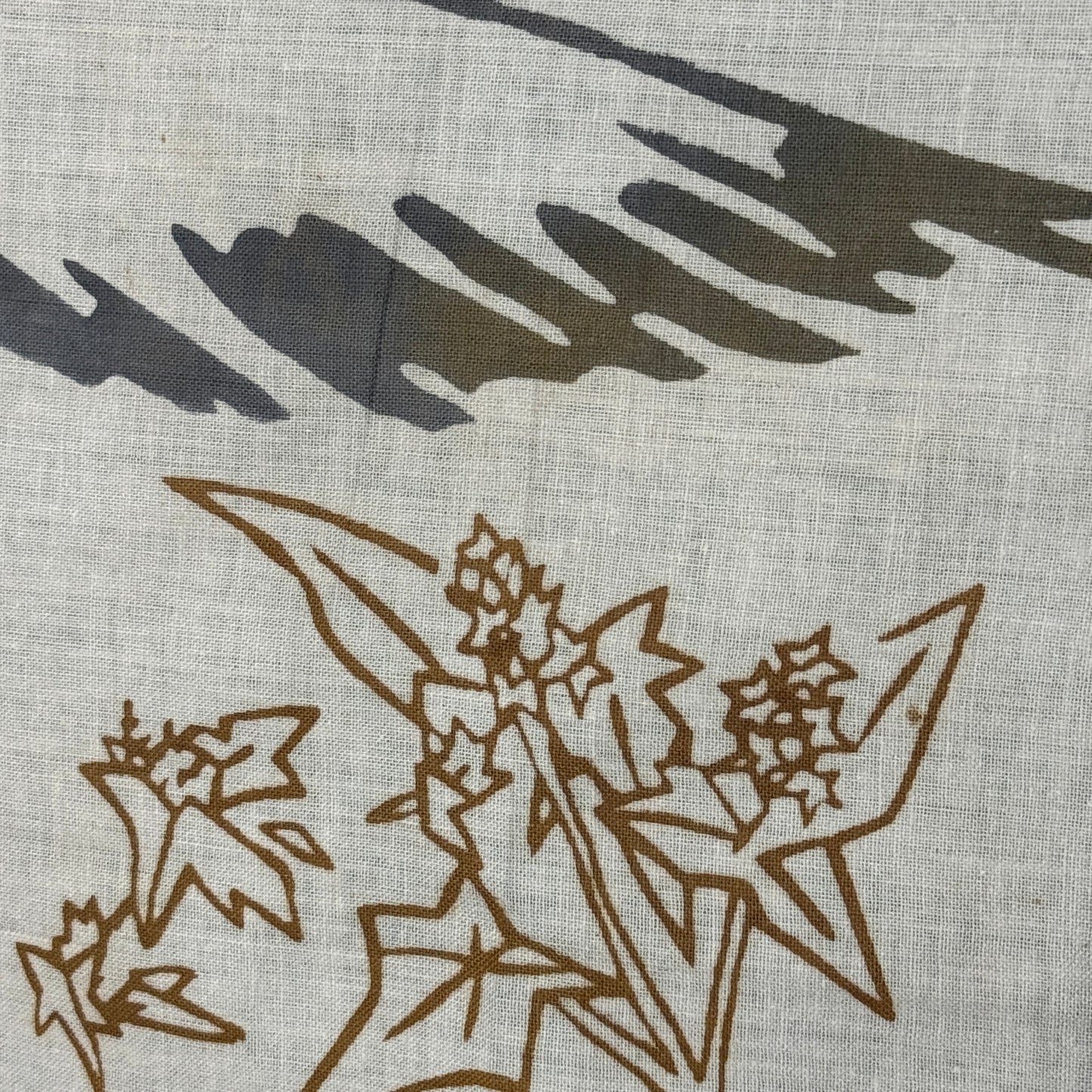 "Okuyama Soba" Vintage Tenugui