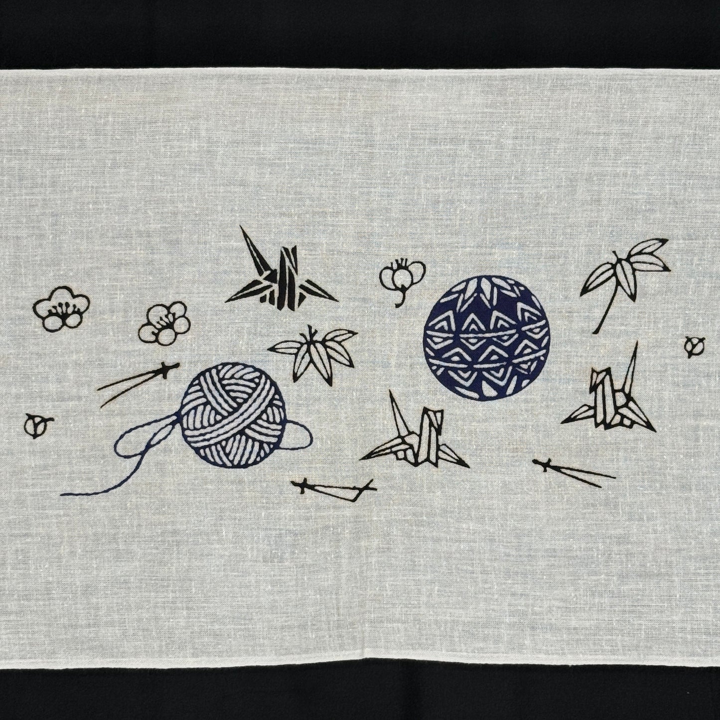"Set of Three #1" Vintage Tenugui