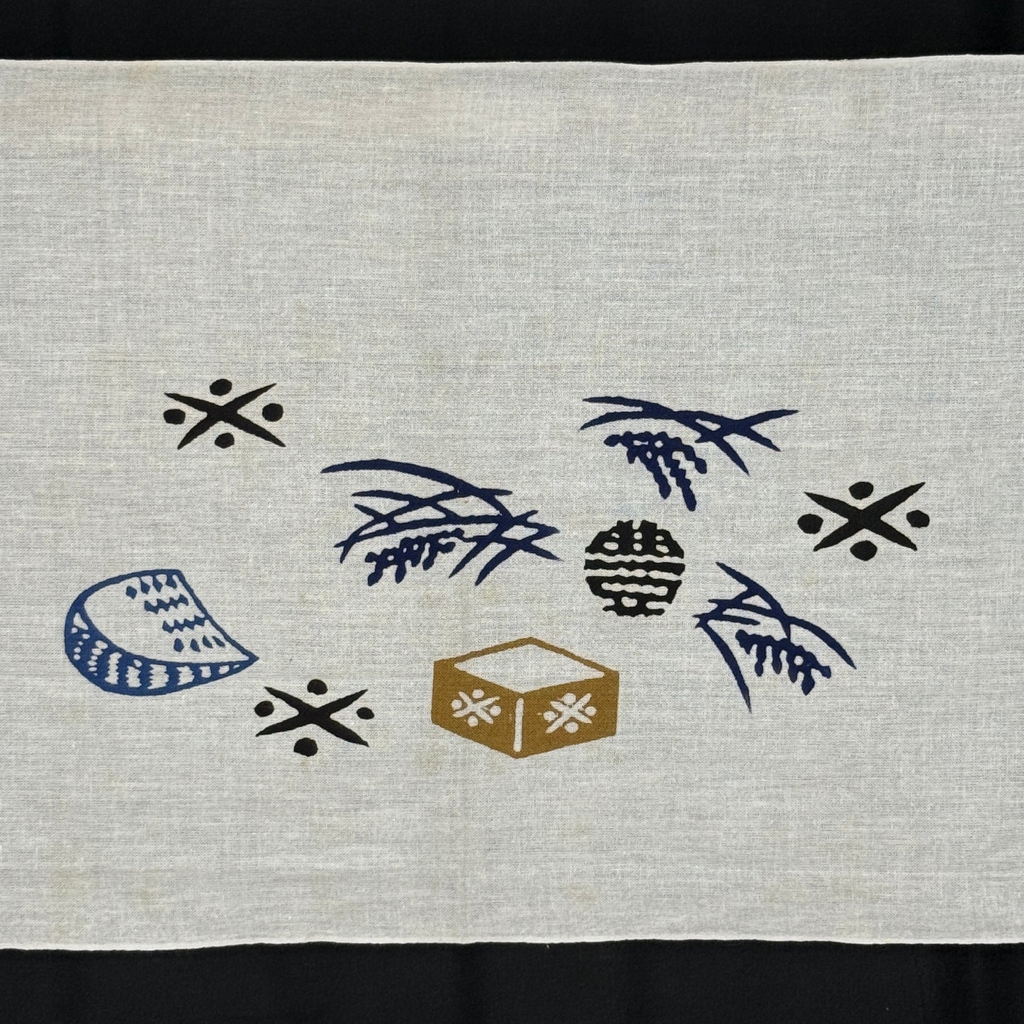 "Set of Three #1" Vintage Tenugui