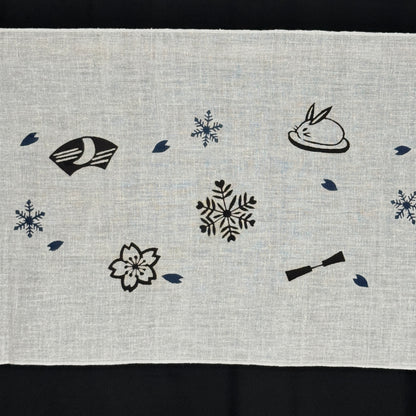 "Set of Three #2" Vintage Tenugui