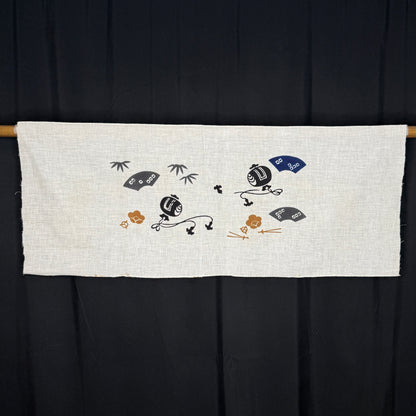 "Set of Three #3" Vintage Tenugui