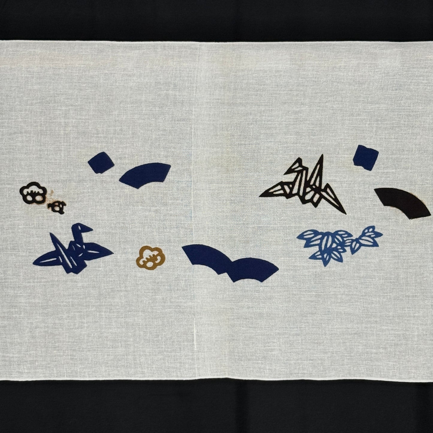 "Set of Three #4" Vintage Tenugui