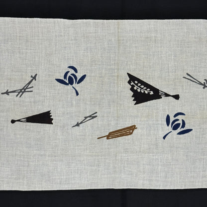 "Set of Three #4" Vintage Tenugui