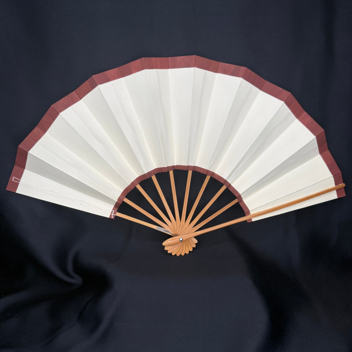 "Miyawaki Baisen-an" Vintage Dance Folding Fan